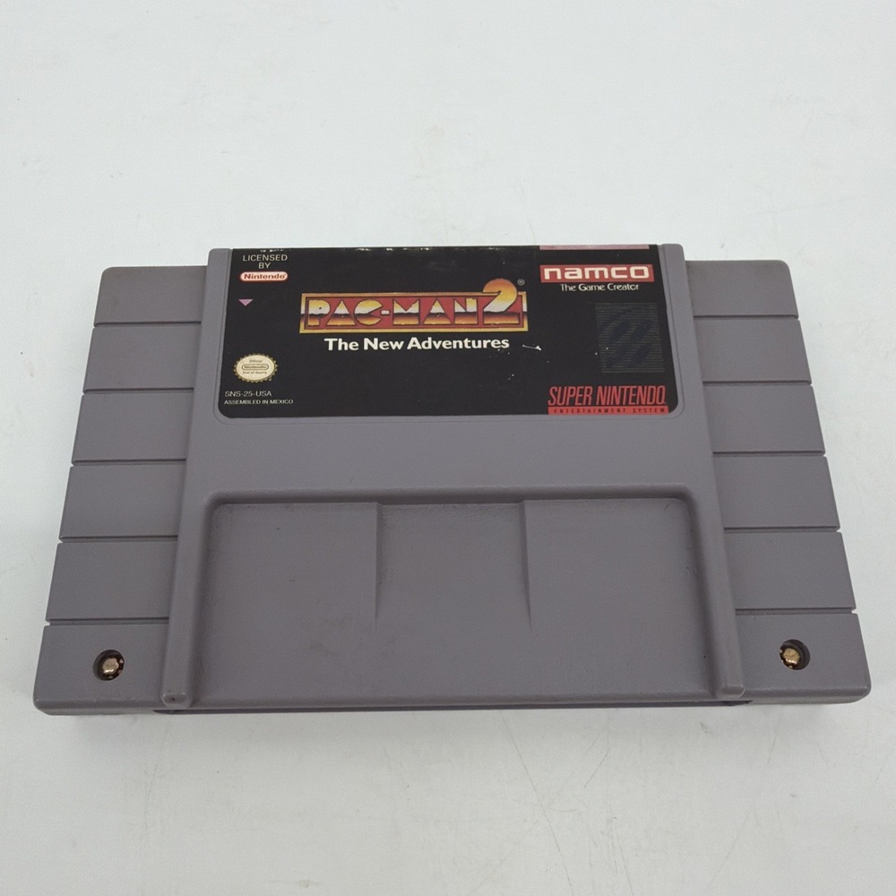 PAC-MAN 2 The New Adventures Super Nintendo SNES Video Game Classic